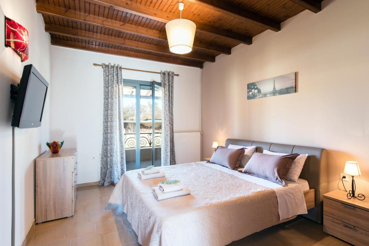 Cozy Family Friendly Apartment With Large Garden Close To Beaches - Dirella Kynopiastai ภายนอก รูปภาพ
